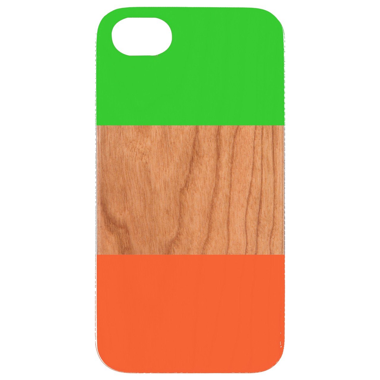 Flag Ireland - UV Color Printed - Wooden Phone Case