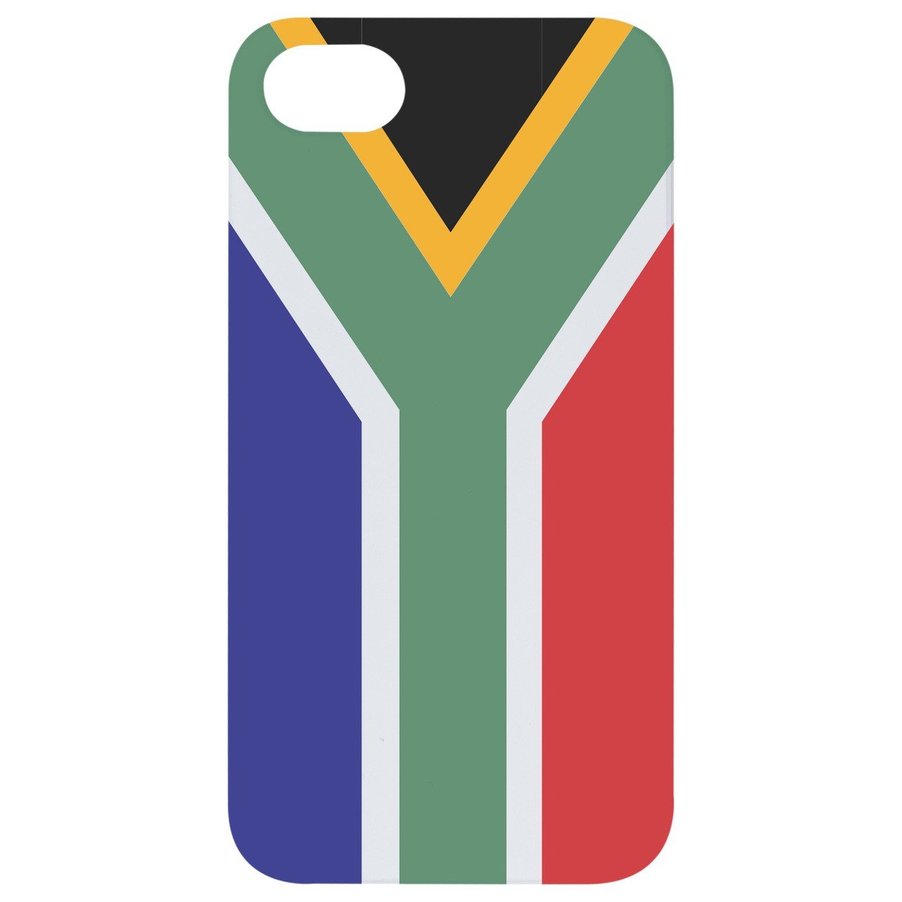 Flag South Africa - UV Color Printed - Wooden Phone Case