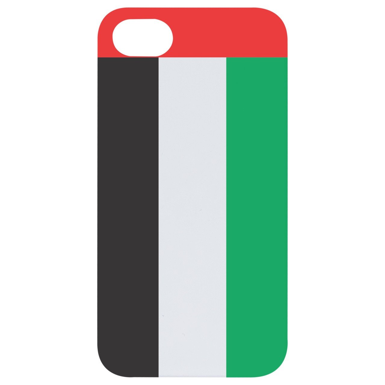 Flag United Arab Emirates - UV Color Printed - Wooden Phone Case