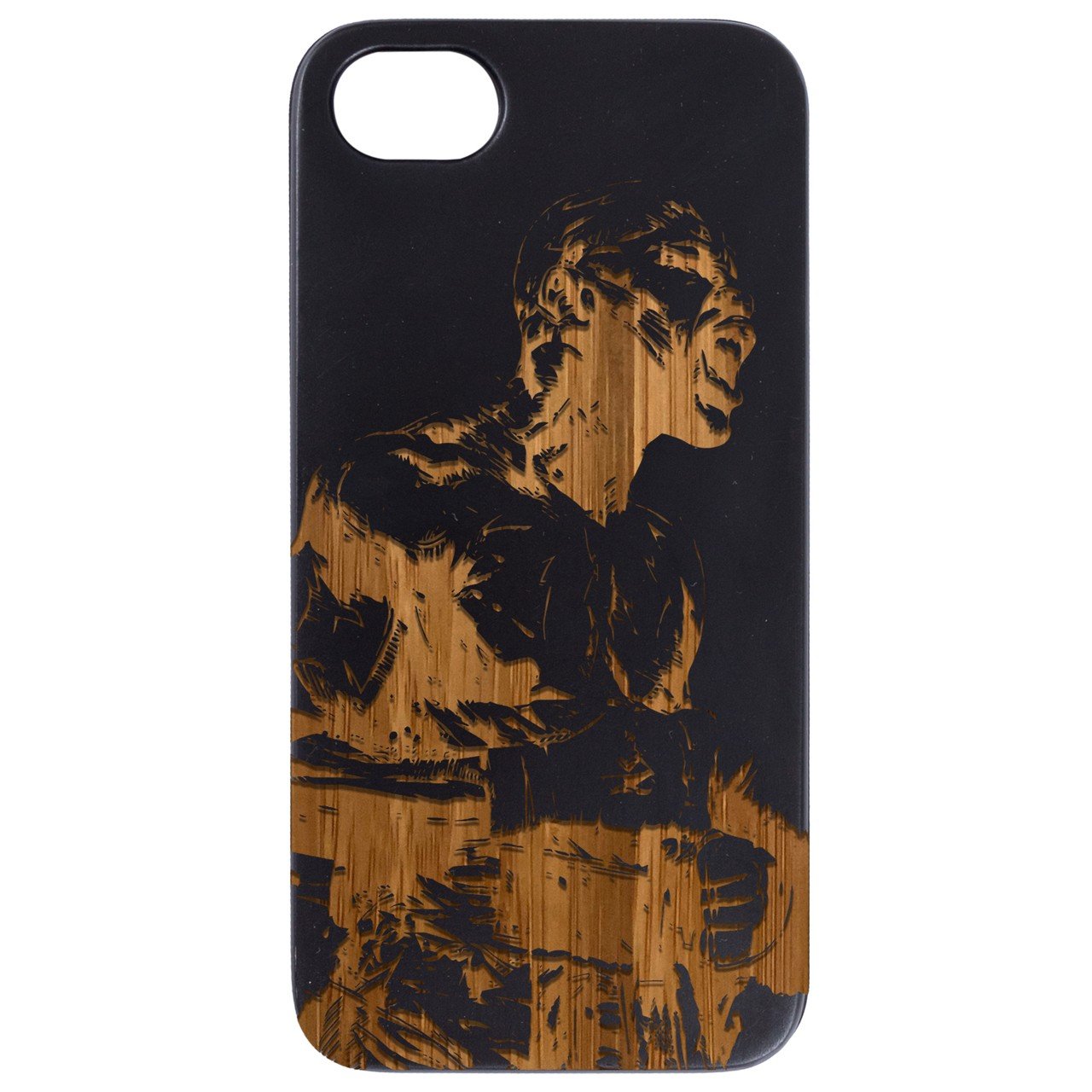 Floyd Mayweather - Engraved - Wooden Phone Case