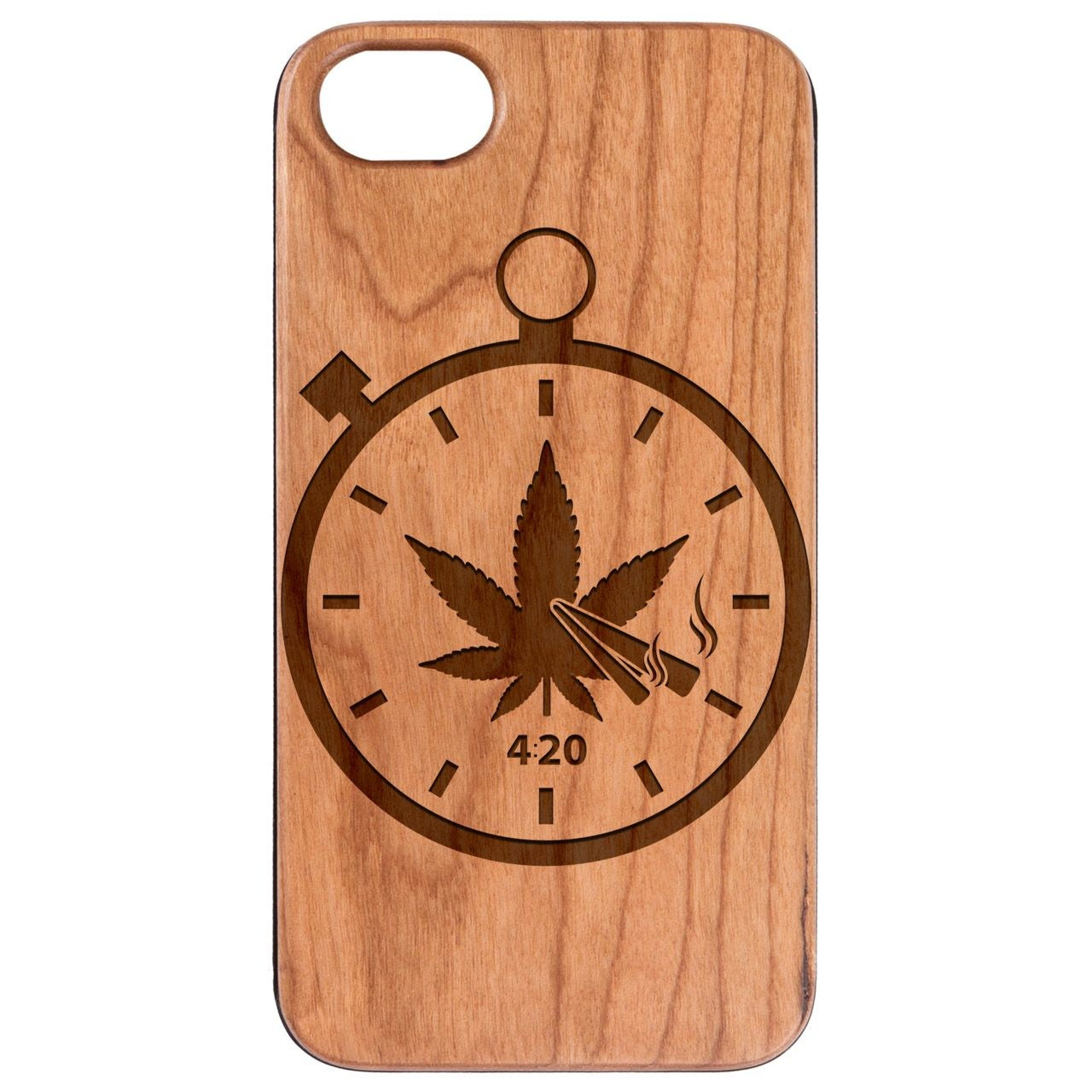  Four Twenty - Engraved - Wooden Phone Case - IPhone 13 Models