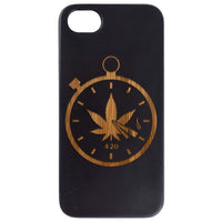 Four Twenty - Engraved - Wooden Phone Case