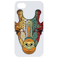 Giraffe Face - UV Color Printed - Wooden Phone Case