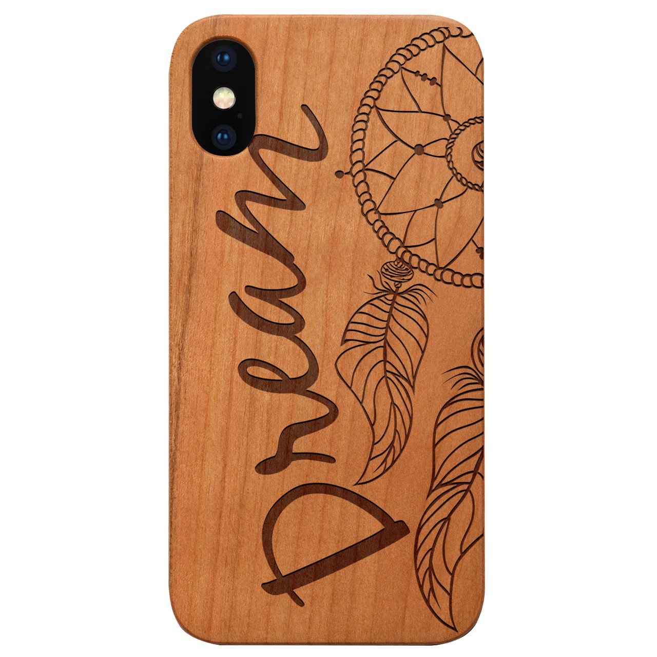 Half Dream - Engraved - Wooden Phone Case