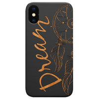 Half Dream - Engraved - Wooden Phone Case