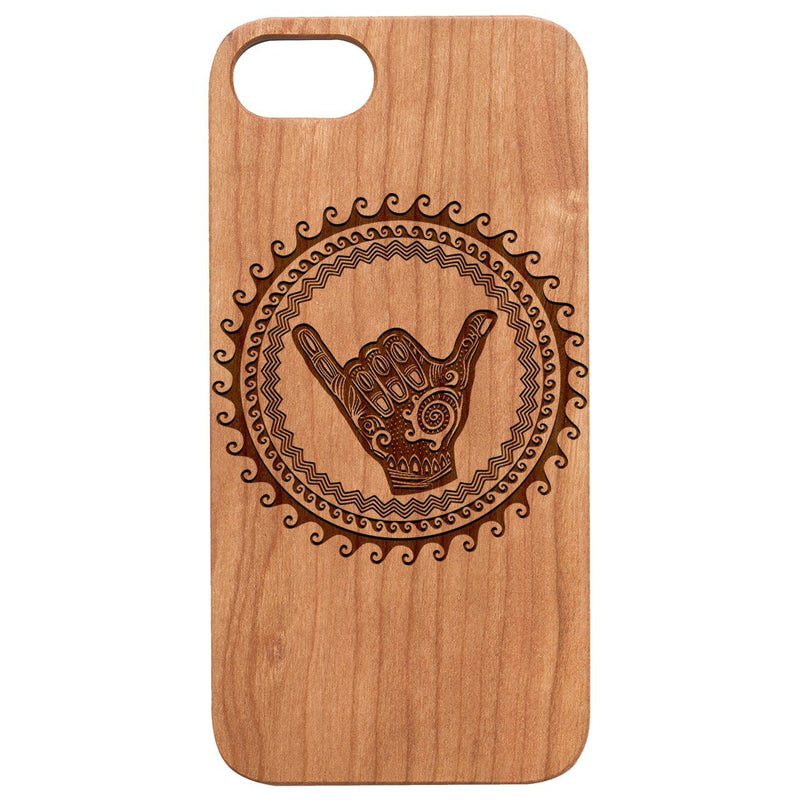 Hand - Engraved - Wooden Phone Case