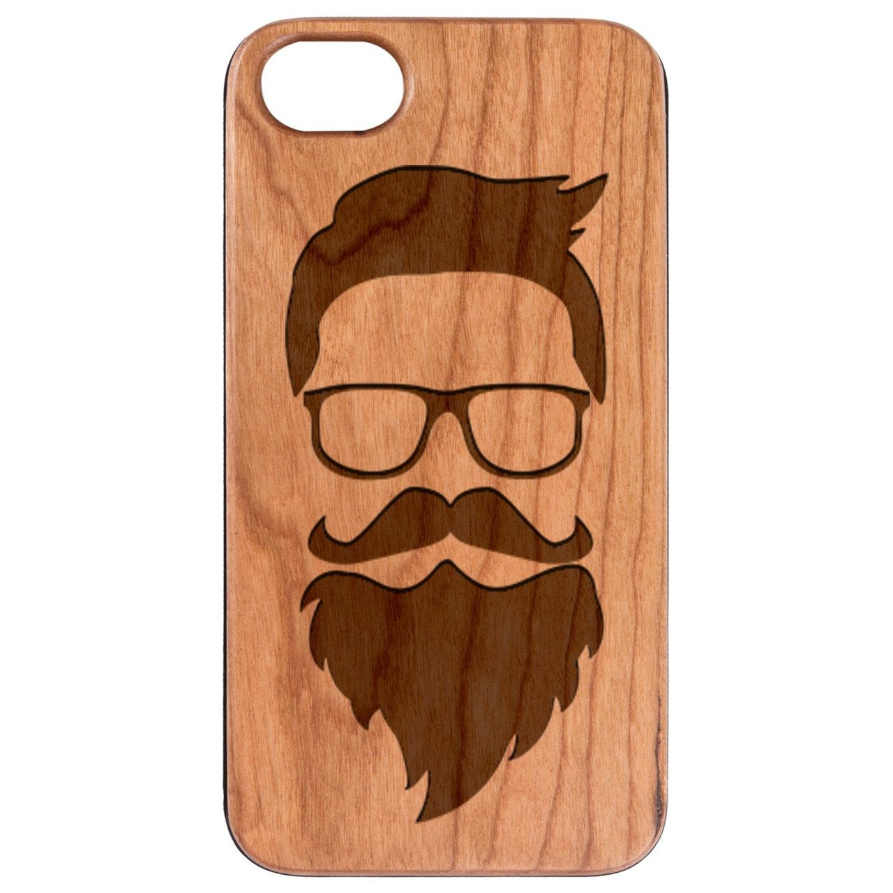  Hipster - Engraved - Wooden Phone Case - IPhone 13 Models