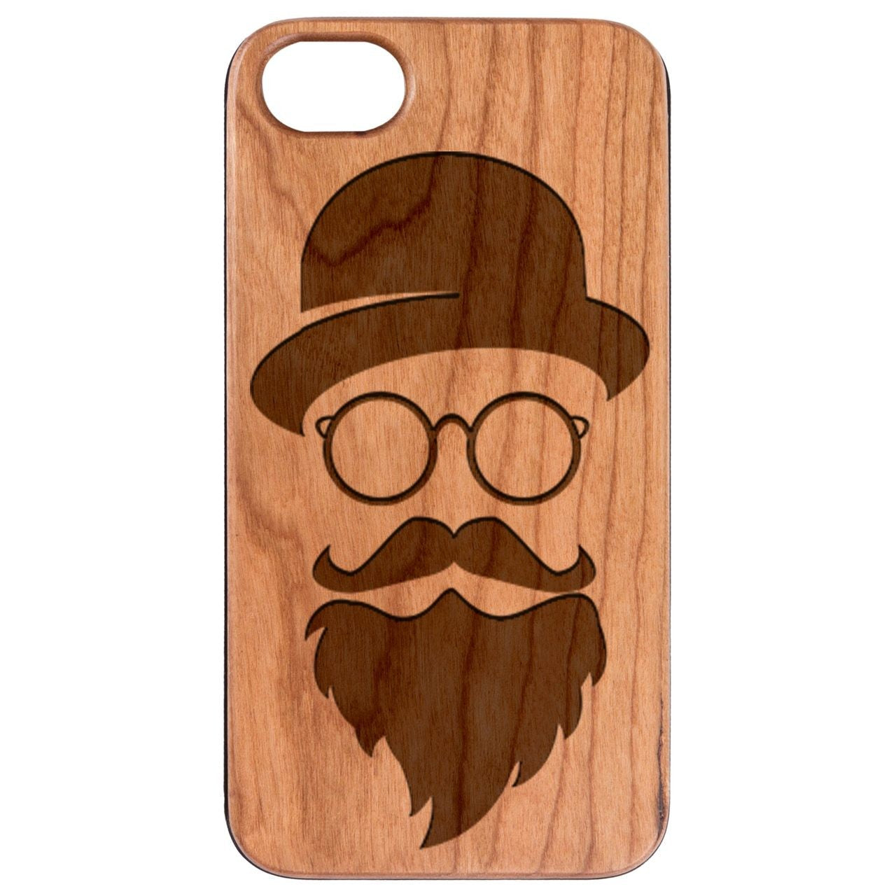  Hollow Man - Engraved - Wooden Phone Case - IPhone 13 Models