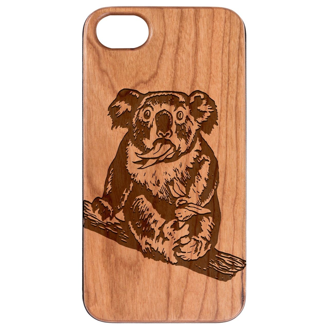  Koala - Engraved - Wooden Phone Case - IPhone 13 Models