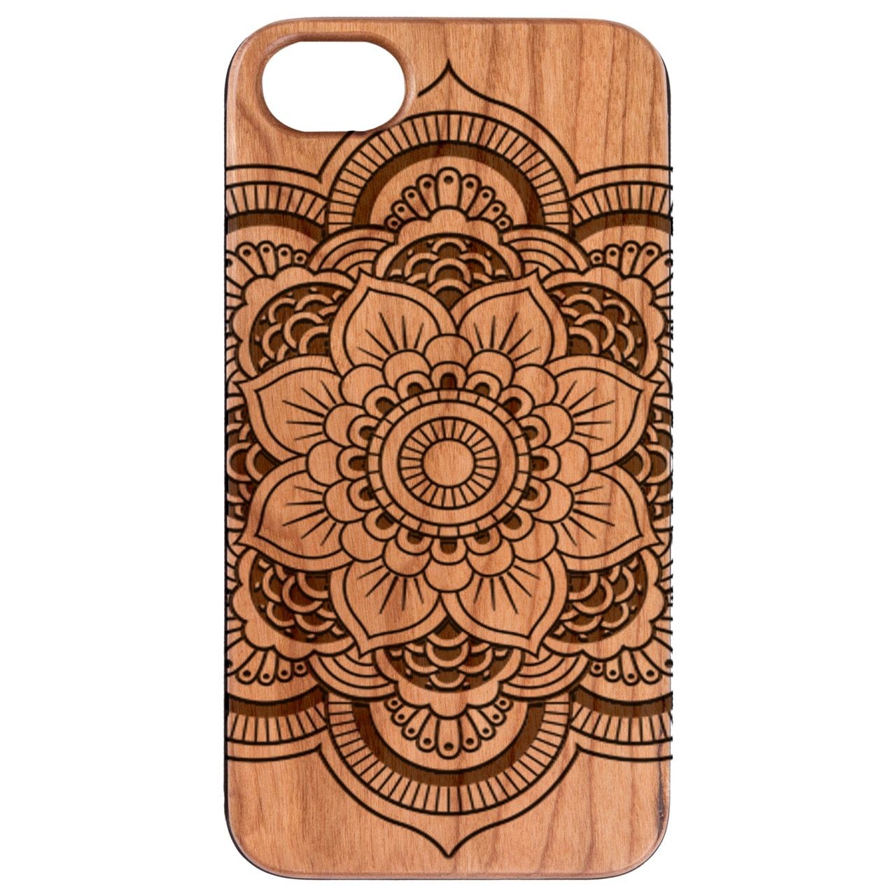  Mandala 2 - Engraved - Wooden Phone Case - IPhone 13 Models