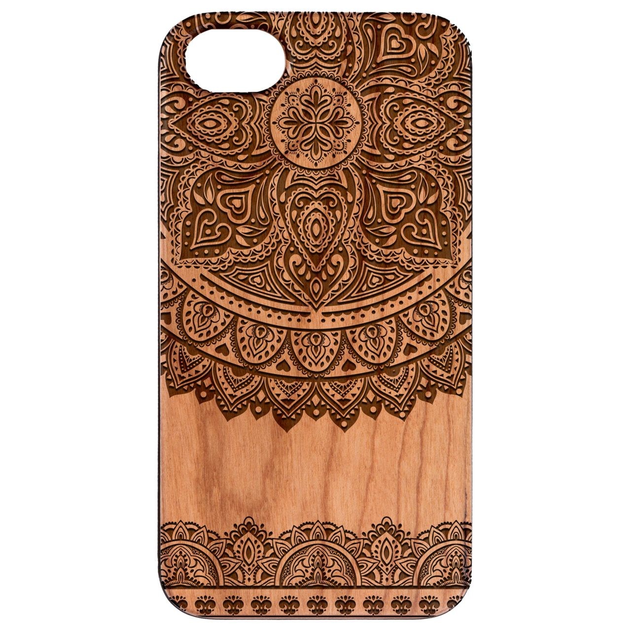 Mandala 3 - Engraved - Wooden Phone Case - IPhone 13 Models