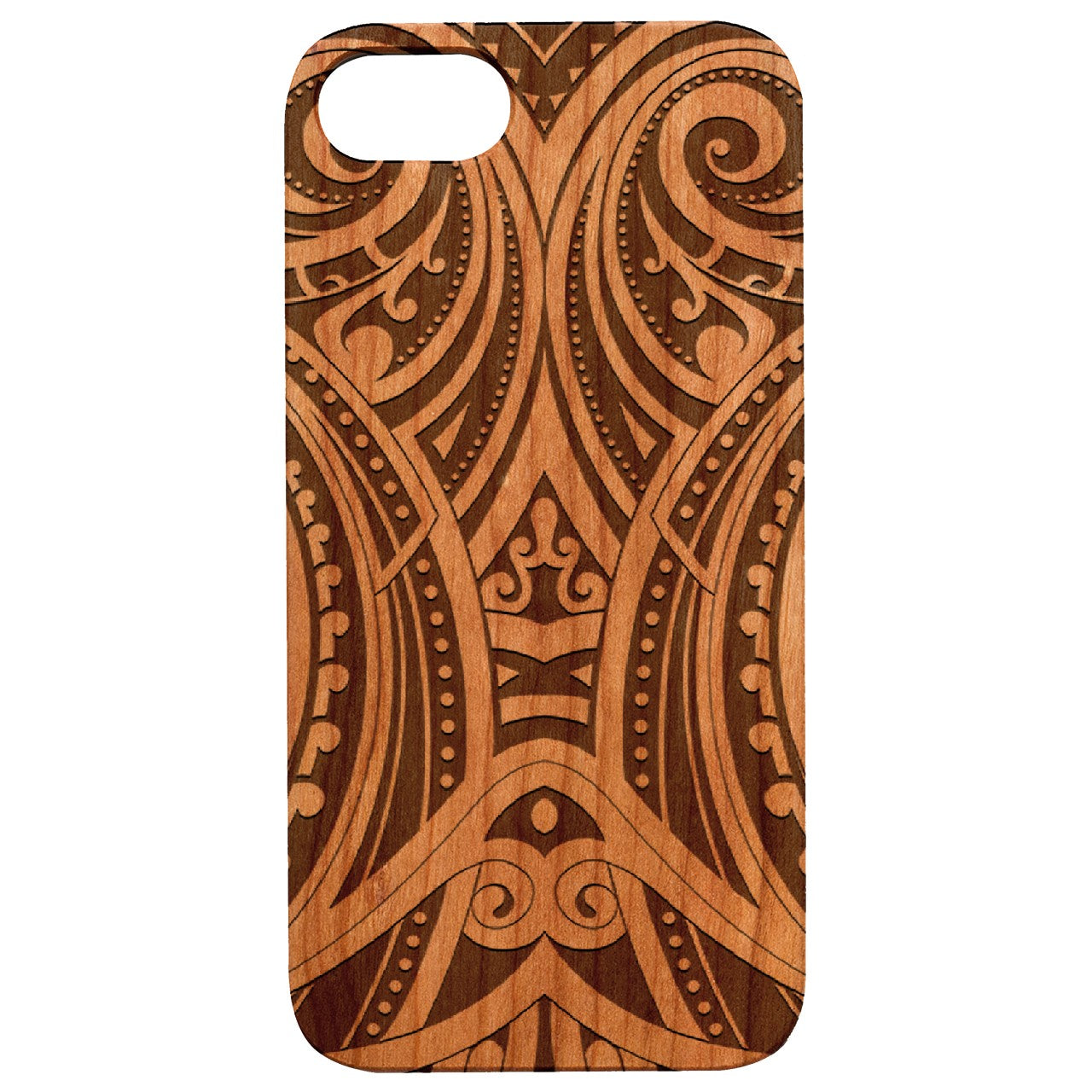  Maori 3 - Engraved - Wooden Phone Case - IPhone 13 Models