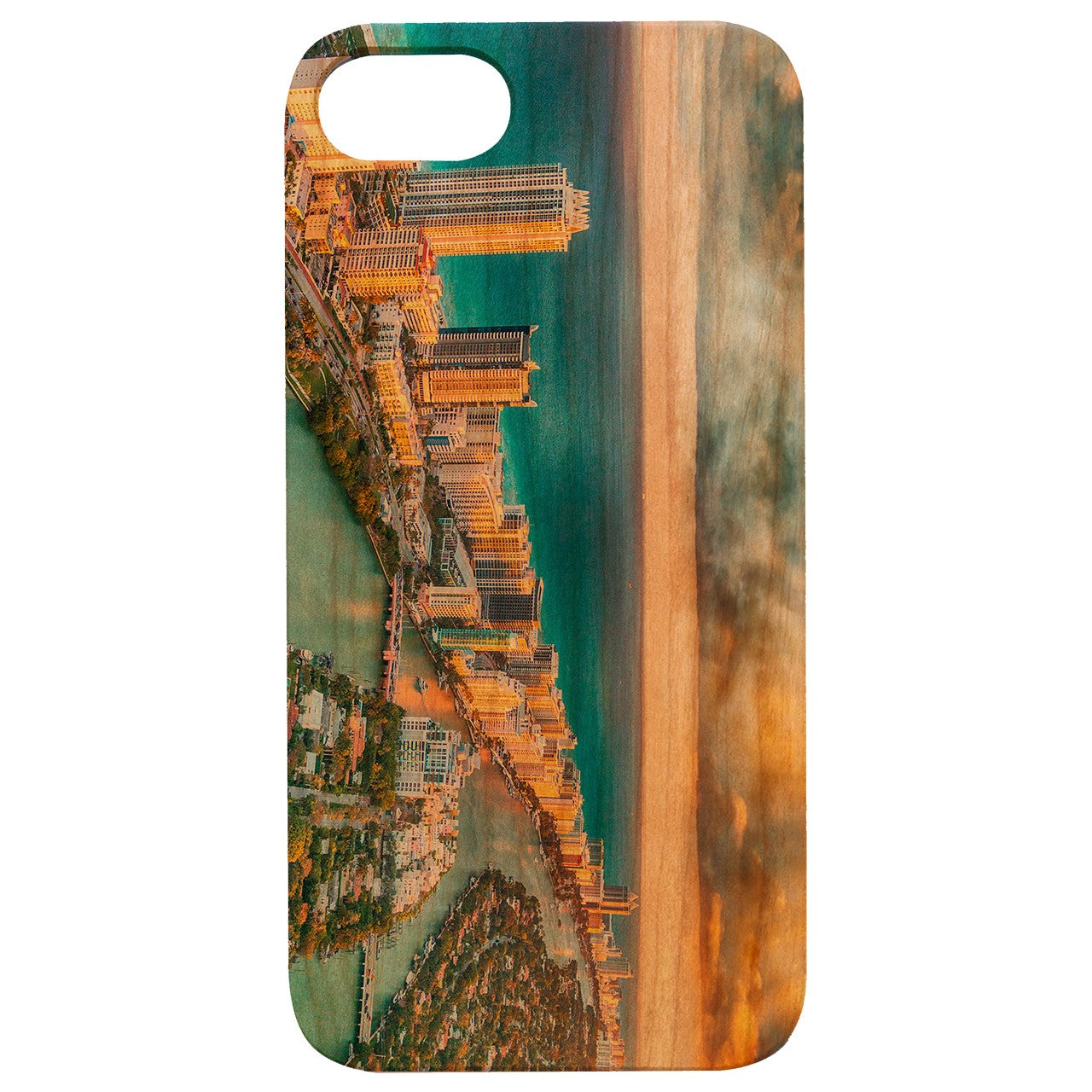  Miami - UV Color Printed - Wooden Phone Case - IPhone 13 Models