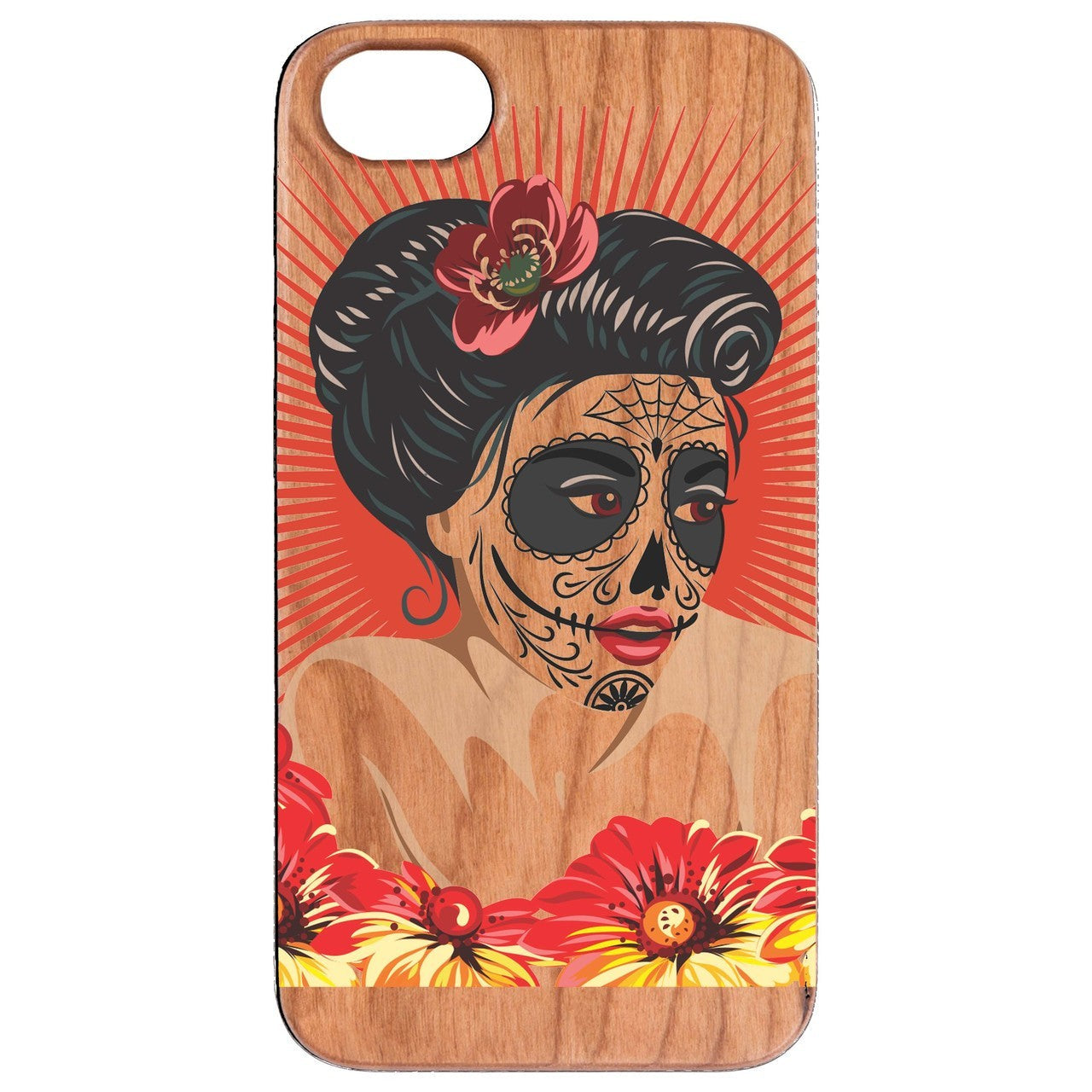  Mrs Dead - UV Color Printed - Wooden Phone Case - IPhone 13 Models