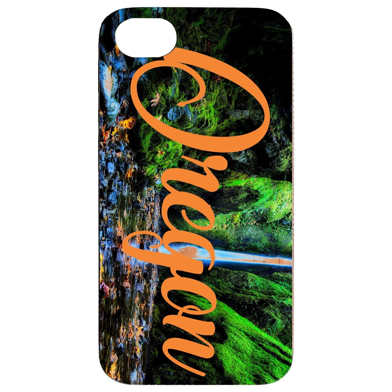  Oregon Nature - UV Color Printed - Wooden Phone Case - IPhone 13 Models