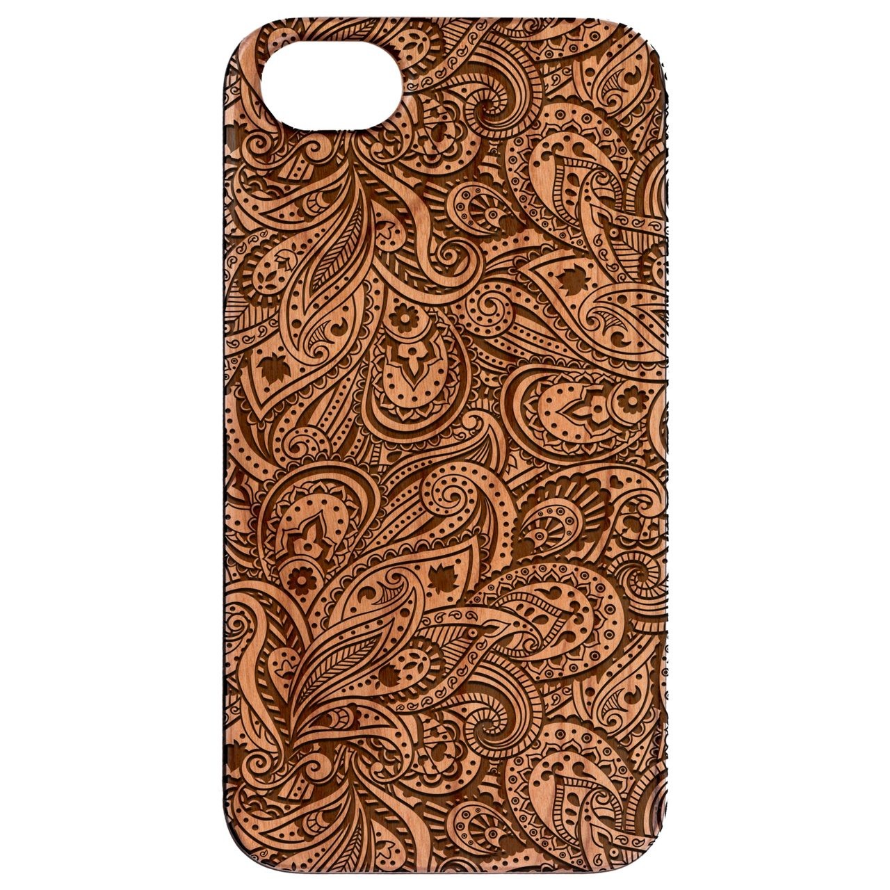  Paisley - Engraved - Wooden Phone Case - IPhone 13 Models
