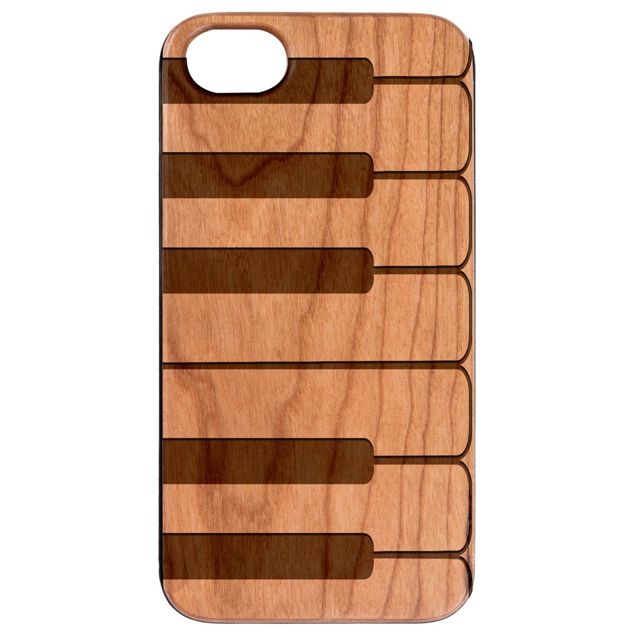  Piano - Engraved - Wooden Phone Case - IPhone 13 Models