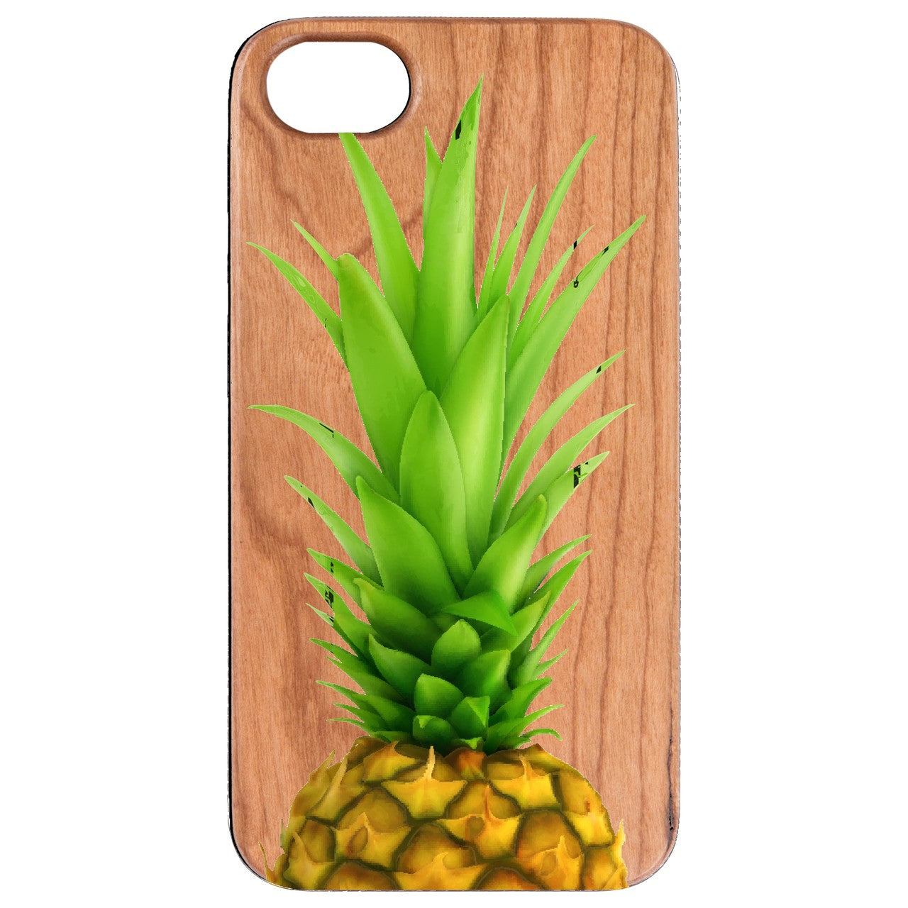  Pinneapple - UV Color Printed - Wooden Phone Case - IPhone 13 Models