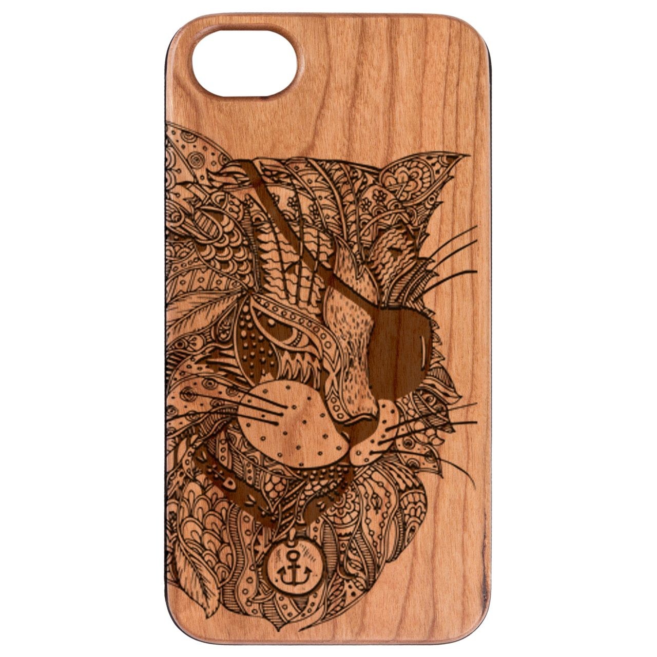  Pirate Cat - Engraved - Wooden Phone Case - IPhone 13 Models