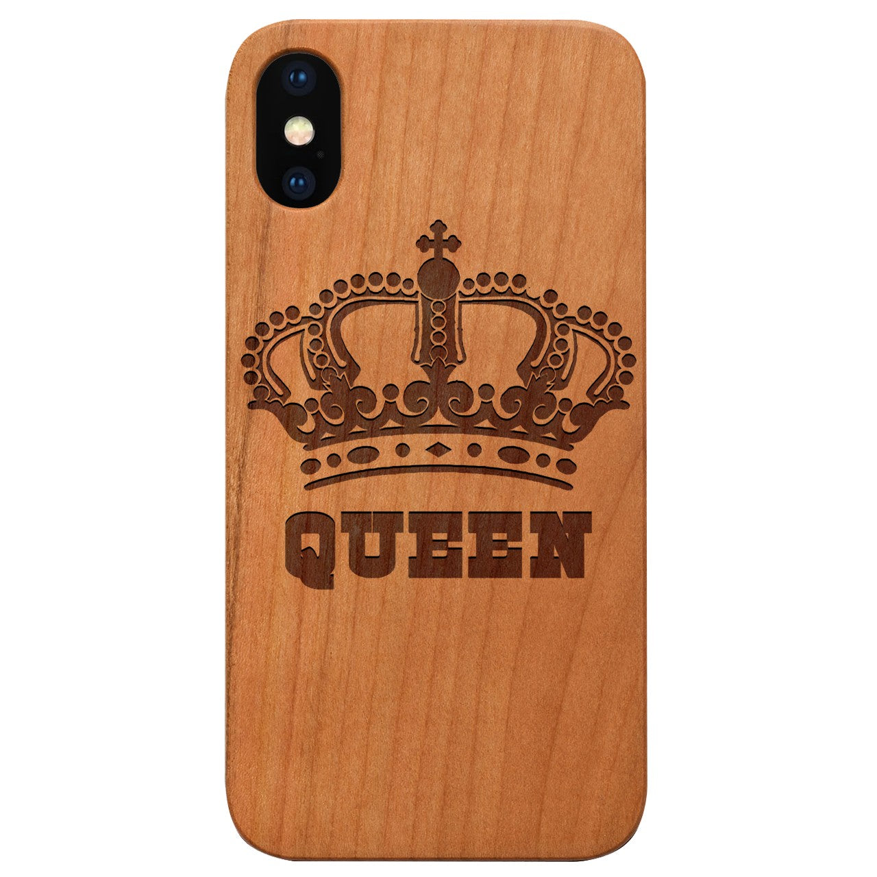  Queen - Engraved - Wooden Phone Case - IPhone 13 Models