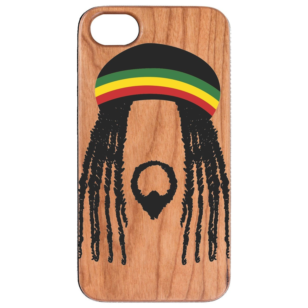  Rastafarian - UV Color Printed - Wooden Phone Case - IPhone 13 Models