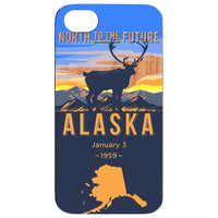  State Alaska - UV Color Printed - Wooden Phone Case - IPhone 13 Models