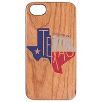  State Texas 2 - UV Color Printed - Wooden Phone Case - IPhone 13 Models