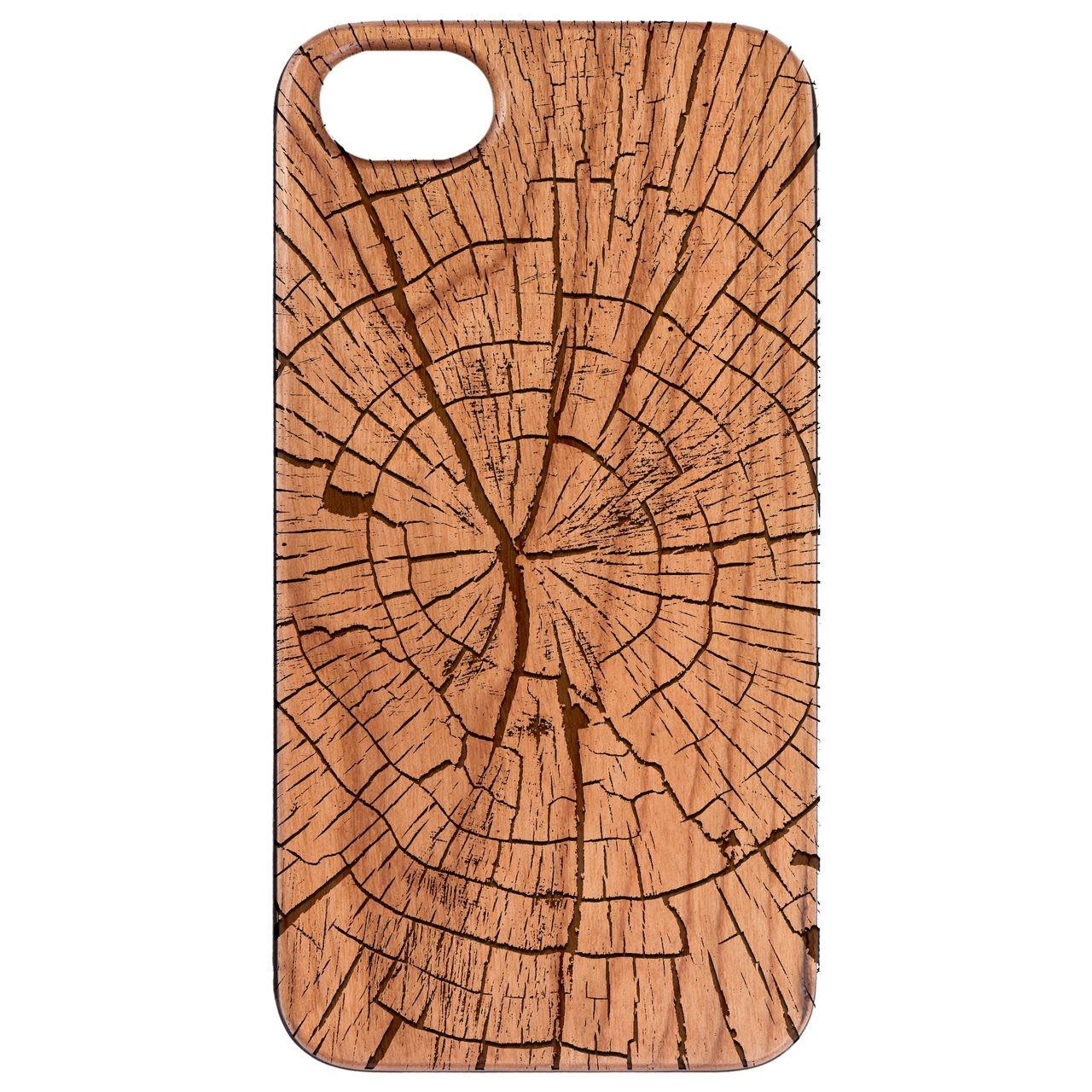  Stump - Engraved - Wooden Phone Case - IPhone 13 Models