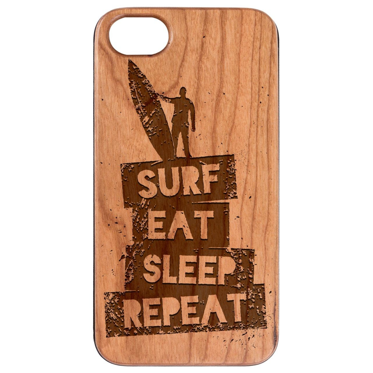  Surf 2 - Engraved - Wooden Phone Case - IPhone 13 Models