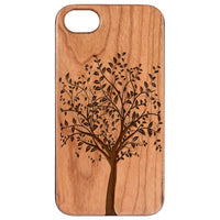  Tree 1 - Engraved - Wooden Phone Case - IPhone 13 Models