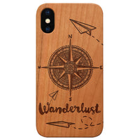  Wanderlust - Engraved - Wooden Phone Case - IPhone 13 Models